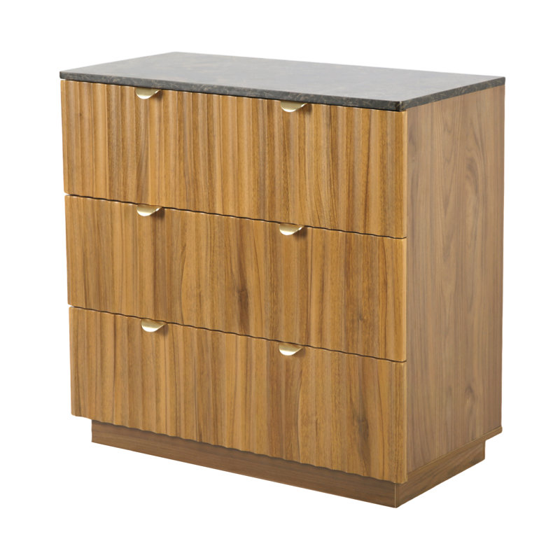80 cm W Chest of 3 Drawers