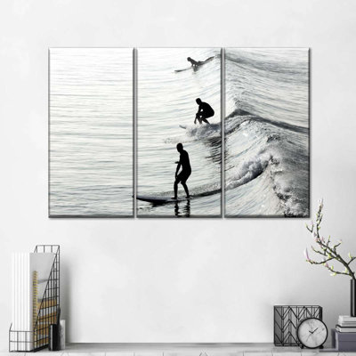 " Surfing Stances " 3 - Pieces