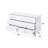 Perse White Finish Dresser