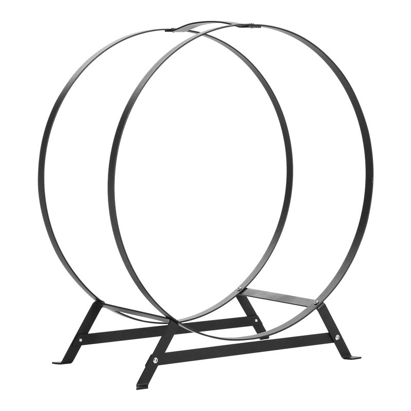 Malauni 56.5cm W Metal Log Rack