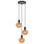 Boho 3-Light Woven Kitchen Island Pendant