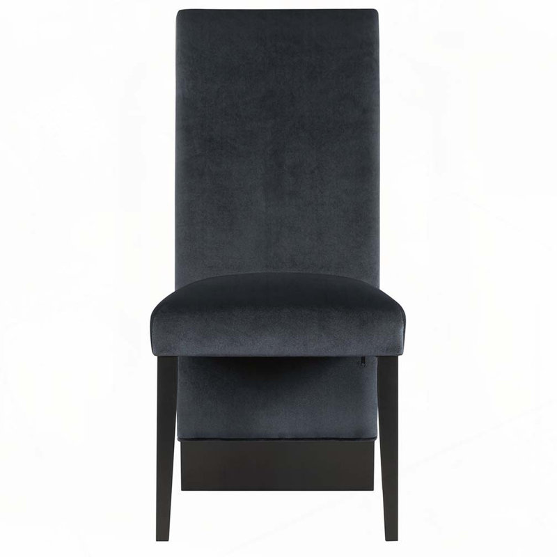 Chaise de salle à manger, Noir, Noir