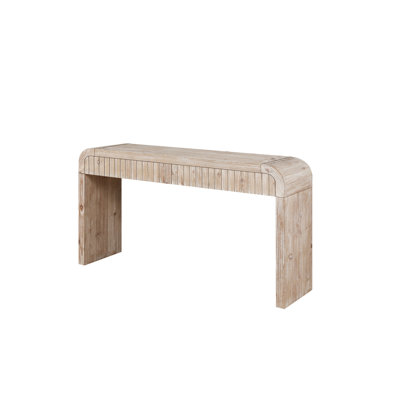 Table d'entrée, 59 po avec tiroirs, style américain pour la salle à manger, le salon et le couloir