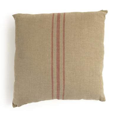 Linen Square Pillow Cover & Insert