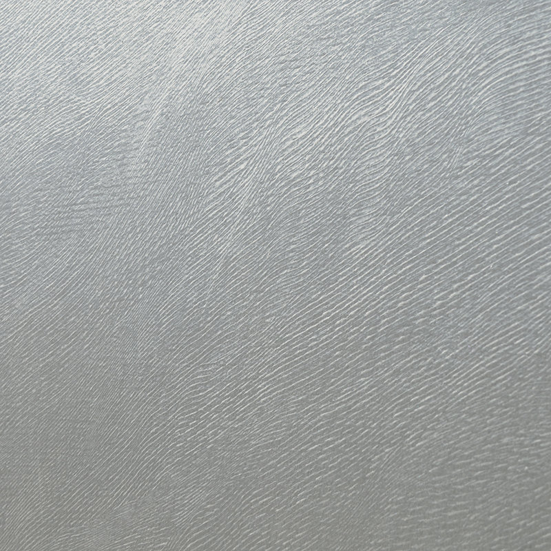 Panneau de papier peint Topío Rounikos, L 26 po x L 144 po, Perle, gris