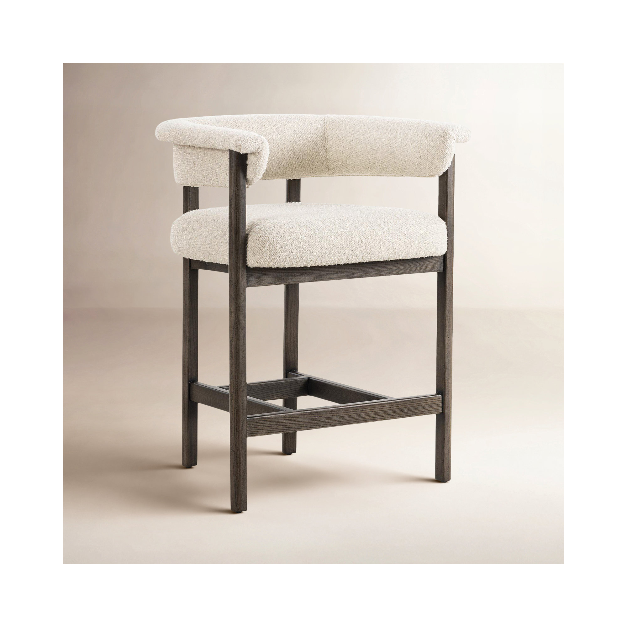 Lowell Stool-Charter Oatmeal-Counter, Counter Stool (27" Seat Height)