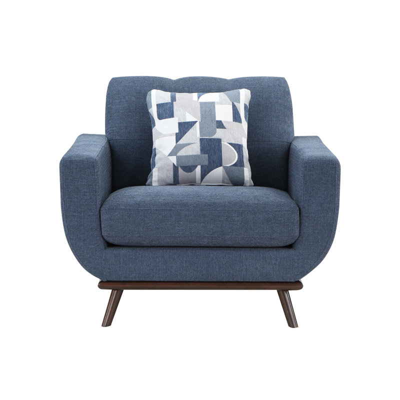 Chaise Musielak, Chenille bleu