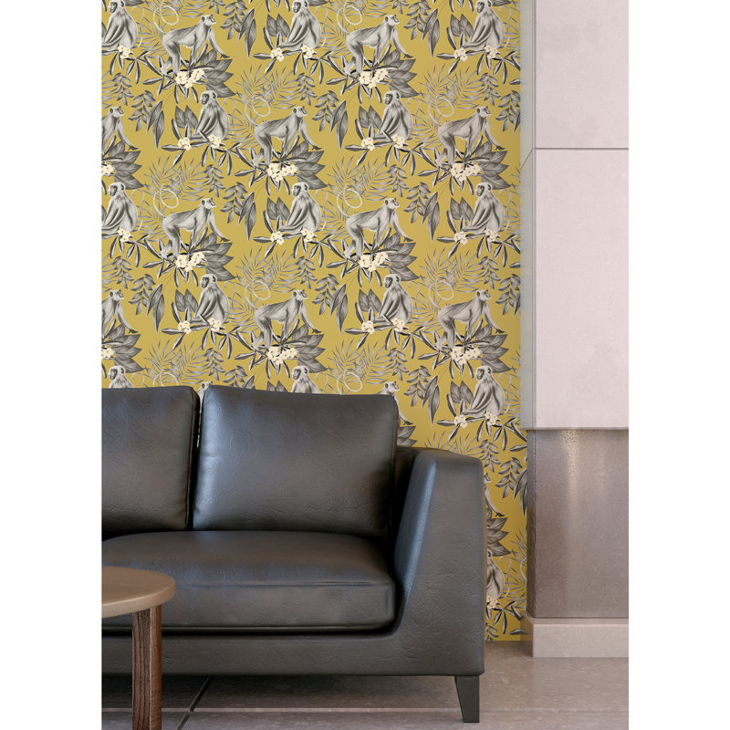 Floral Roll, Yellow