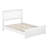 Aritra Solid Wood Low Profile Platform Bed with Matching Footboard-609410311-609410309