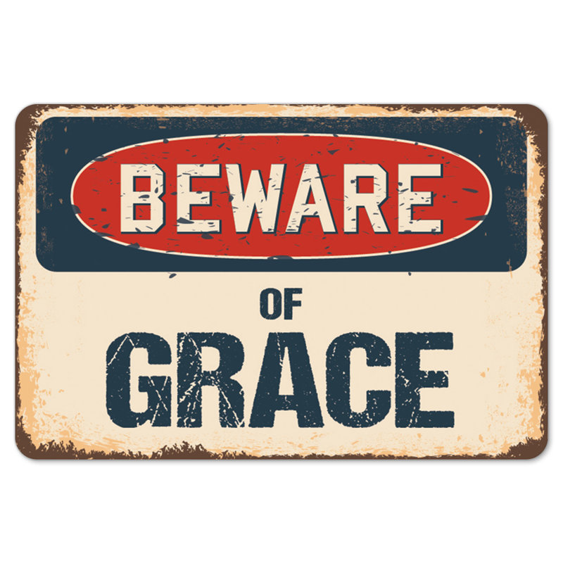Decal-Grace_Beware Of Grace