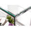 Saniyah 121.92cm Glass Top Console Table-1386295306