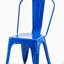Ensemble de 2 chaises de salle à manger en métal ultrabrillant de 18 pouces de hauteur-1293422198-1293422153