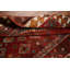 Tapis rouge et rouge traditionnel 5 x 8
