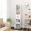 Iskender 157.5cm H x 30cm W Standard Bookcase-1495070956