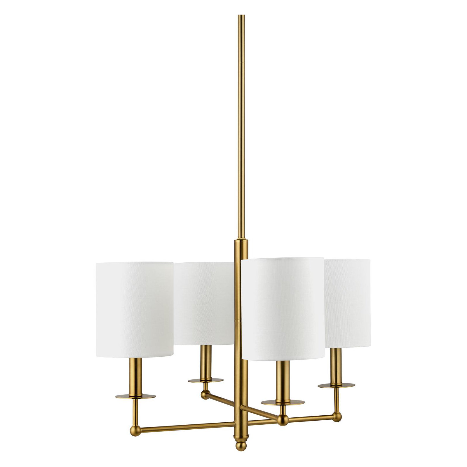 Lacey Chandelier, 16" H x 20" W x 20" D, 4