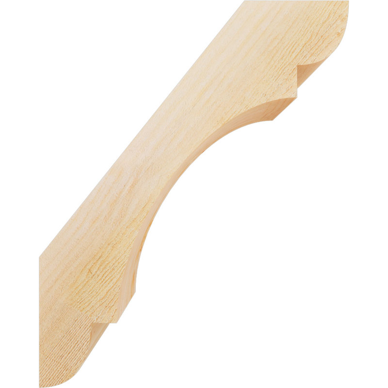 Attelle de genou olympique, Sapin de Douglas, H 20 po x l 6 po x P 16 po, Sciage brut