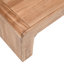 Table basse courbée en bois massif 50 "Runi-1546407655