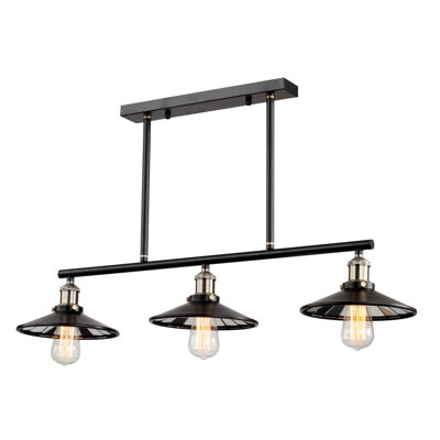 Luminaire suspendu à 1 lumière pour îlot de cuisine