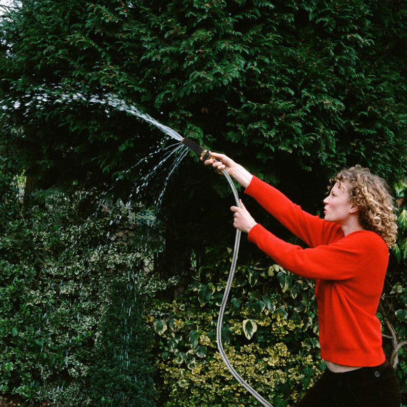 Metal Garden Hose, 15" H x 900" L x 15" D