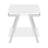 Caydae Zena White Square End Table