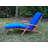 Renilde Outdoor Teak Wood Chaise Lounge