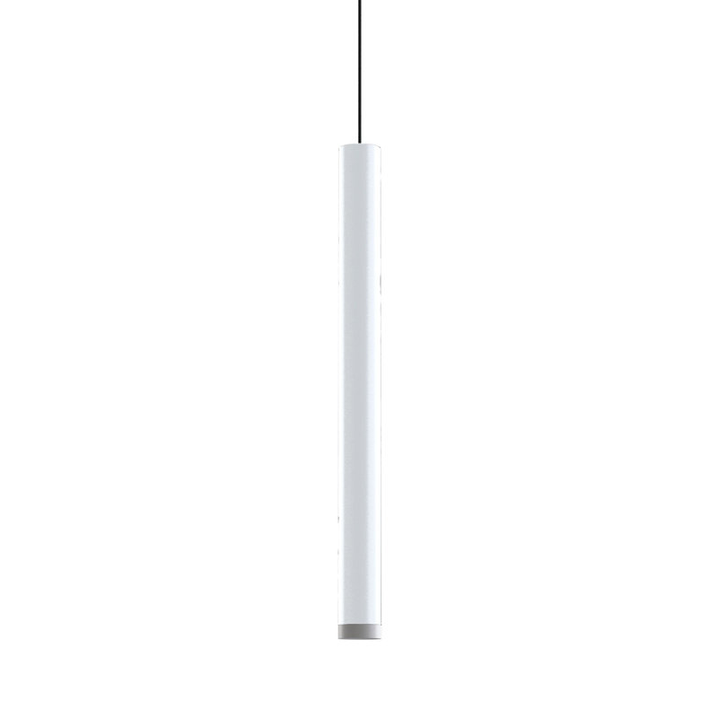 Novo Tall - Anneau lumineux - Luminaire suspendu simple, Blanc