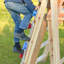 Leisure Zone Pine Swing Set with 2 Swing(s) , 1 Slide(s)