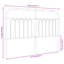 Vidaxl Metal Replace Headboard Black 180 Cm-101181636-101181635