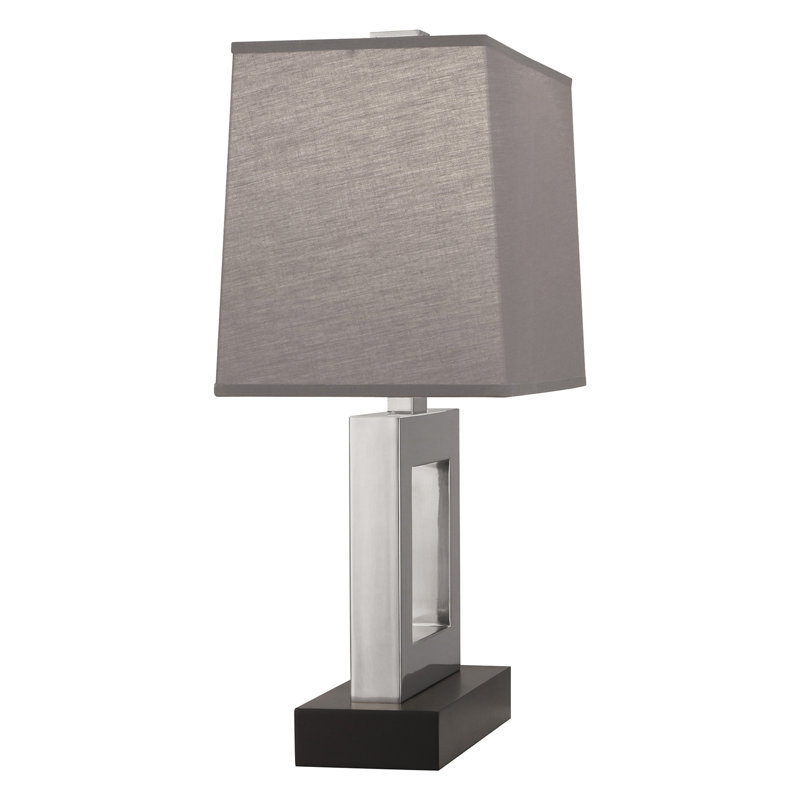 Doughnut Table Lamp, Antique Silver, Antique Silver