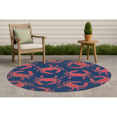 Tapis d'extérieur décoratif Crabby
