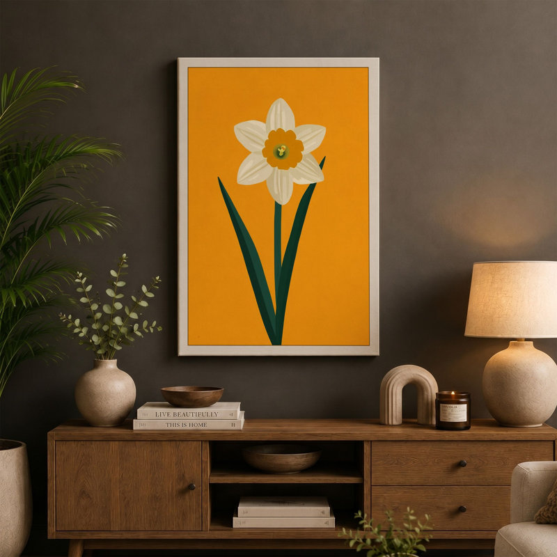 Print, 36x24 - 91.4 x 61.0 cm, Ochre Border