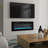 Gwenaelle Black Fireplace-460630678