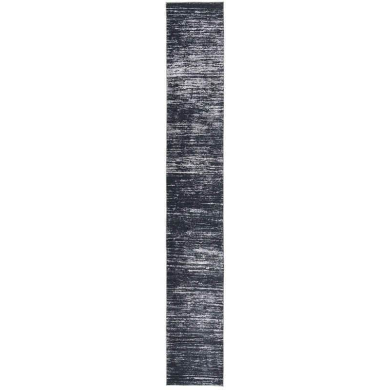 Ikhasa Chenille Abstract Indoor Rug, Runner 2'6" x 16'