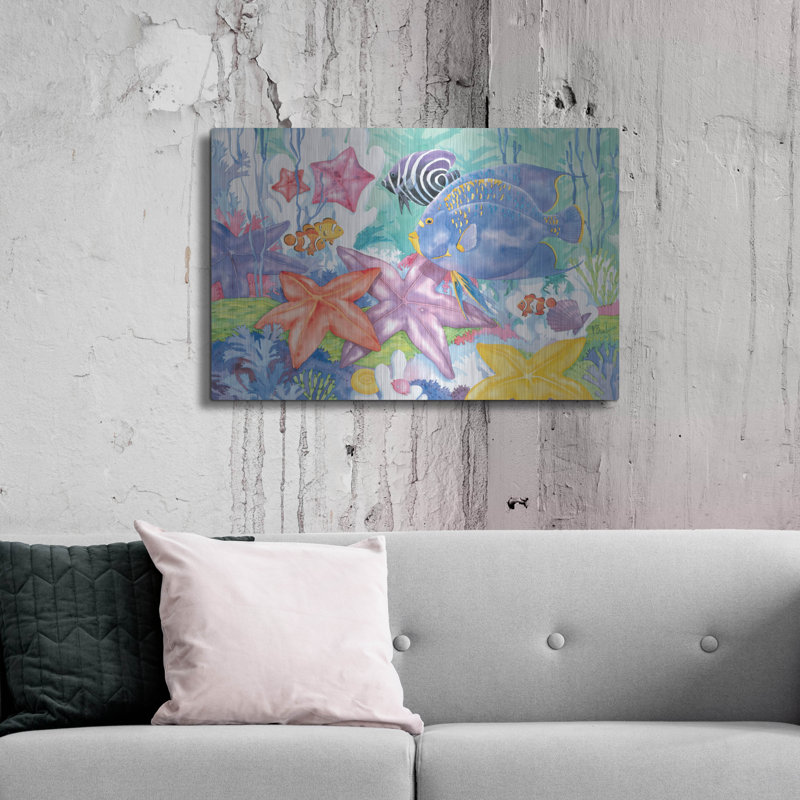 «Starry Seas» par Paul Brent, H 24 po x l 36 po