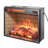23" Infrared Quartz Heater Fireplace Insert -Woodlog Version With Brick-2060401690