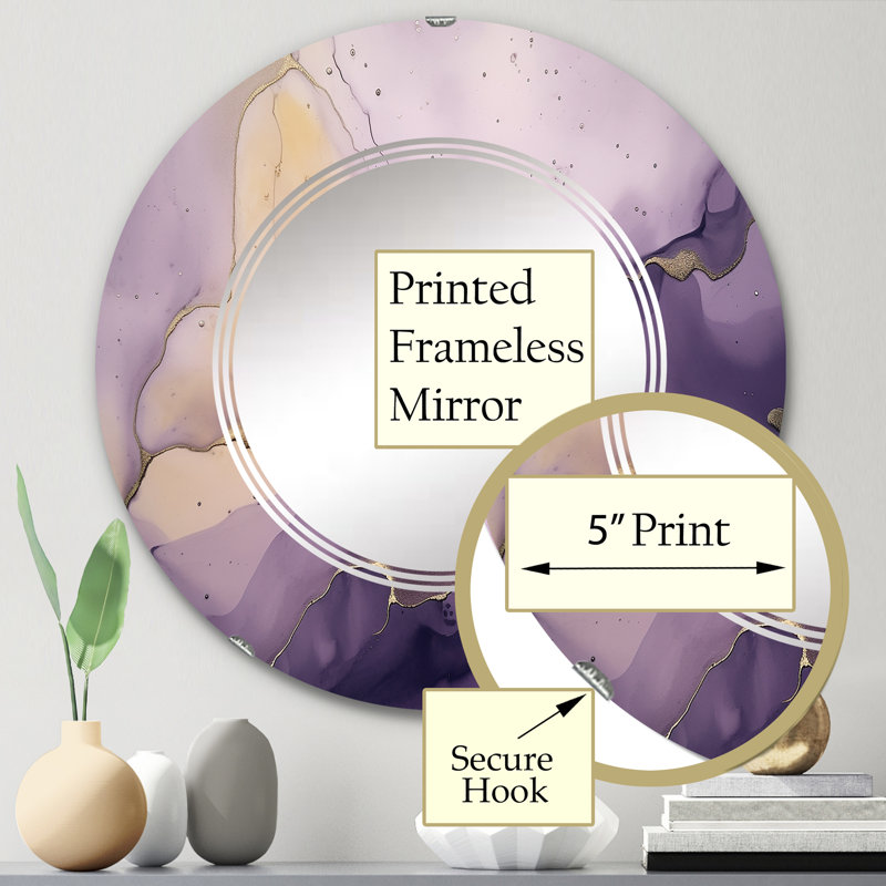 Miroir Ipomee, 24 po x 24 po