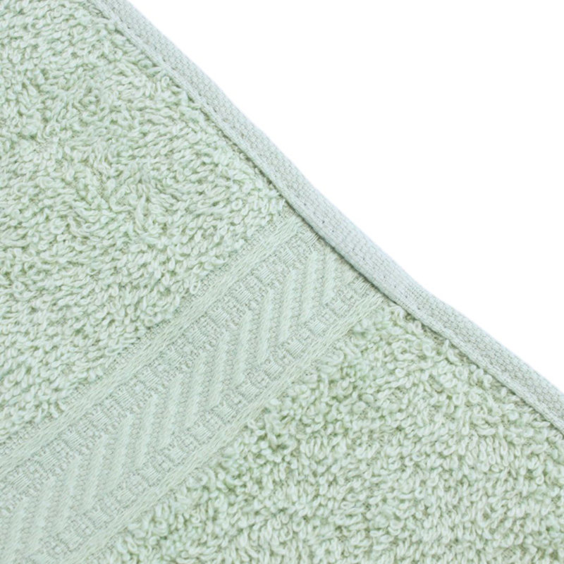 100% Cotton Hand Towel, Lite Green
