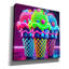  «Vibrant Ice Cream» par Rey Klimt, art mural sur toile