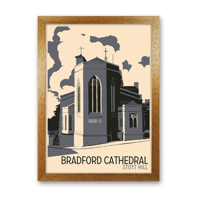 Bradford Cathedral, Stott Hill by Richard O'Neill - Print