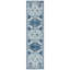 Tapis bleu / gris en laine touffeté à la main Lanagan-894845533