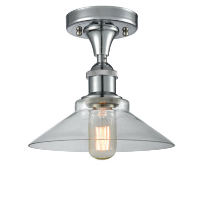 Naya Glass Semi Flush Mount