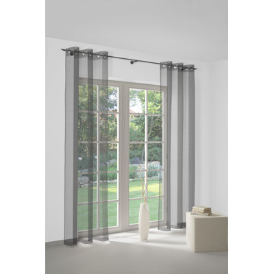 Meydan Semi Sheer Single Curtain Panel