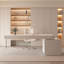 Bureau blanc moderne et simple avec tiroirs-1004768552-1004768554