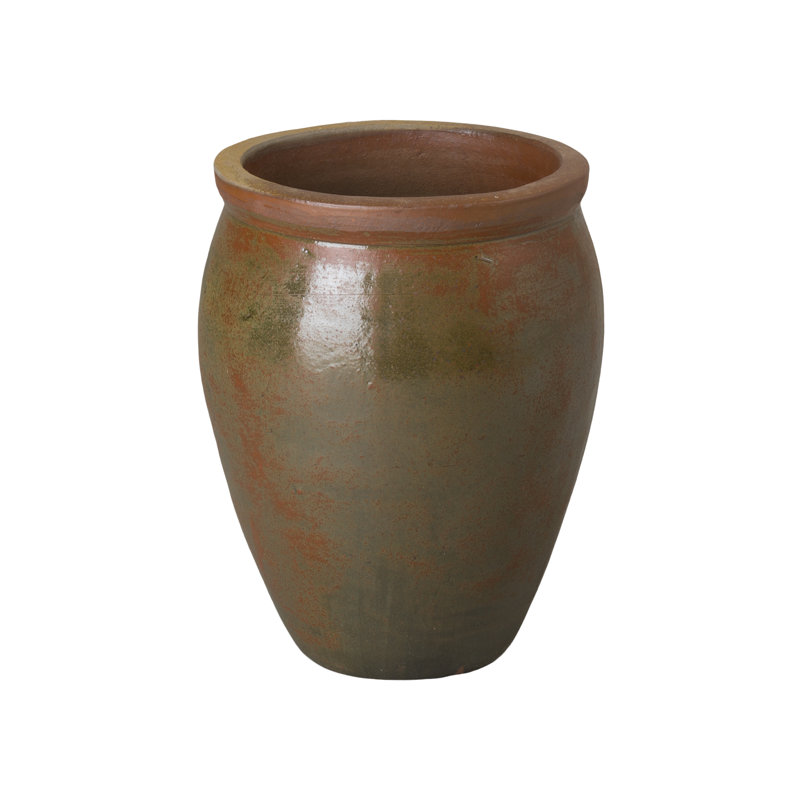 Handmade Ceramic Pot Planter, 22" H x 17" W x 17" D
