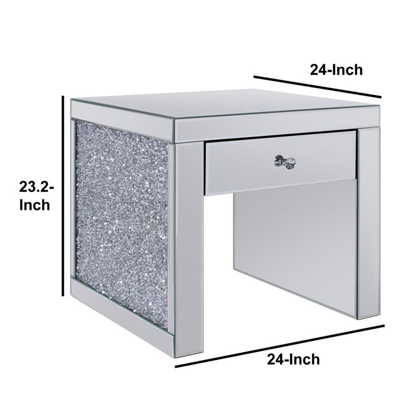 Abrahamson End Table with Storage