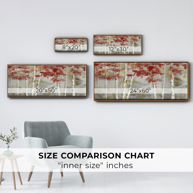 Autumn Forest- Framed Canvas