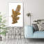 «Sun Dance», reproduction de peinture acrylique sur toile-31937210-31938050