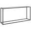 Eunita Glass Top Console Table-61910713-61751231