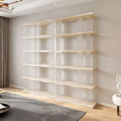 A bookcase with modern charm