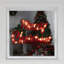 Silhouette de fenêtre lumineuse «Merry Christmas» 16,5 po